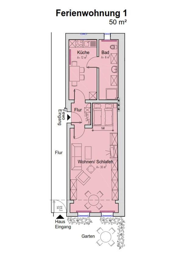 Apartmenthaus Villa Lindenbühl Mühlhausen Exterior foto